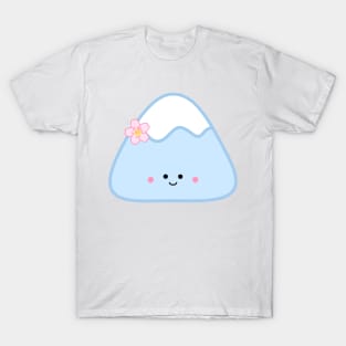 Mountain (sakura cherry blossom) | by queenie's cards T-Shirt